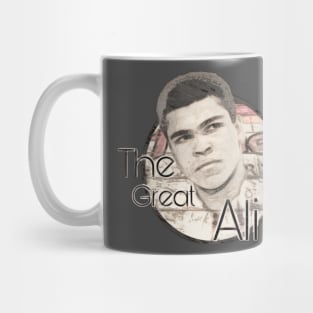 Mohammed Ali fanart t-shirt design Mug